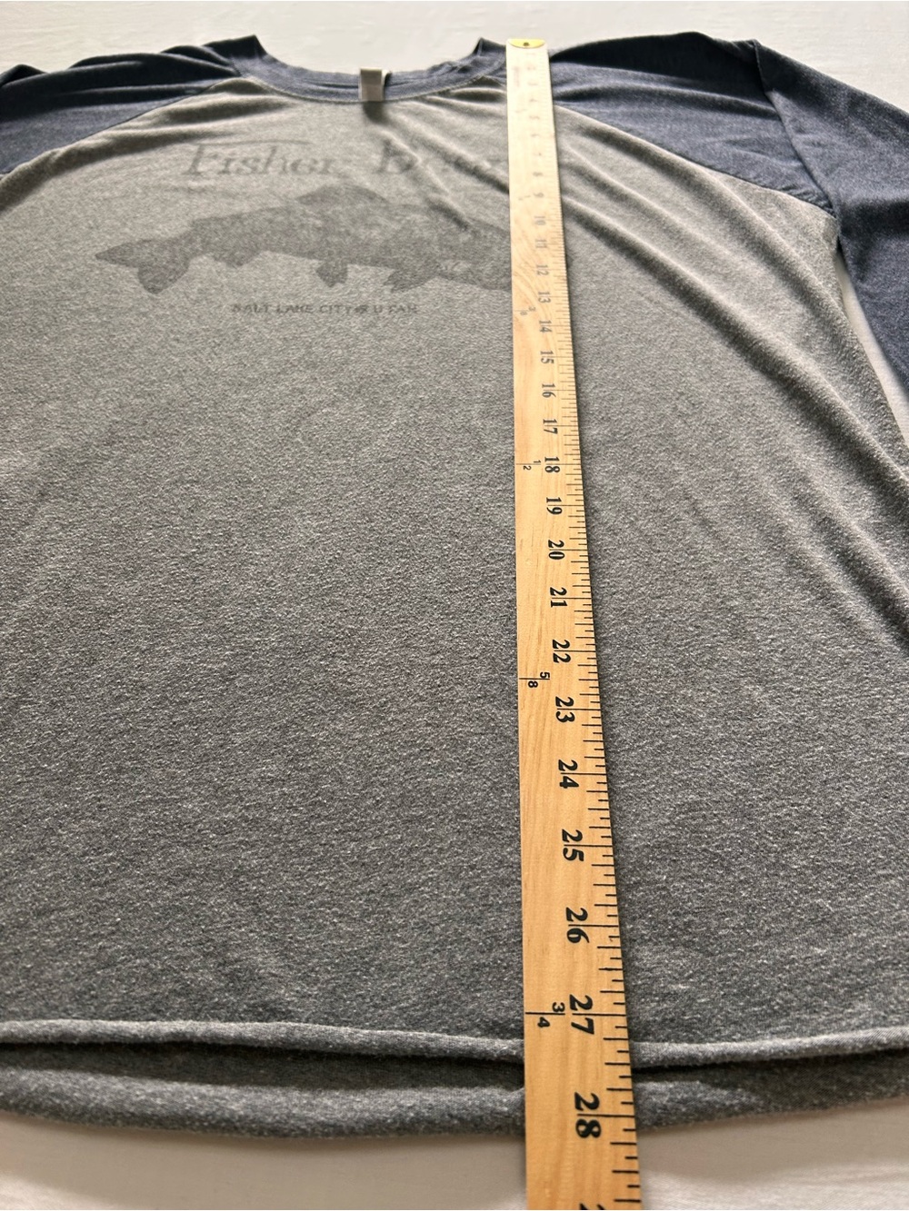 Craft Brewery Raglan Tee Bundle XL Fisher Beer Belching Beaver 3/4 Sleeve - Picture 6 of 14